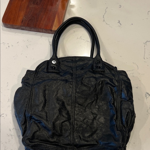 Diesel Black Leather shoulder toe Bag - Picture 11 of 15